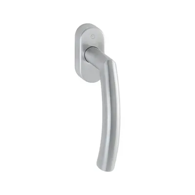 Produktbild von Hoppe Trondheim Fenstergriff F69 Edelstahl matt, Secustik, E0430/US956, 7 - 32 - 42 mm Vierkant