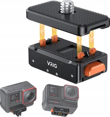 Zdjęcie produktu dla Adapter Uchwyt Mocowanie na Gwint 1/4'' + System GoPro do Insta360 ACE PRO / AC07 / A0106