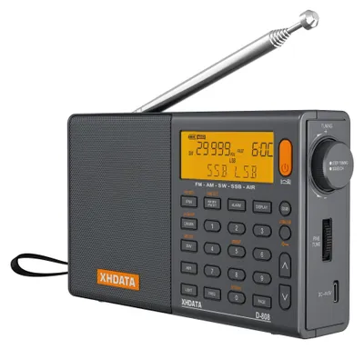 Image de Radio numérique portable avec réveil et antenne externe