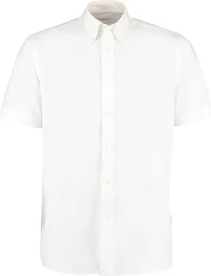 Image de Chemise Kustom Kit Workforce pour homme, manches courtes BC591 (2XL) (Blanc)