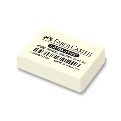 Produktbild von Faber-Castell 7041-40, Weiß, 26 mm, 8 mm, 34 mm