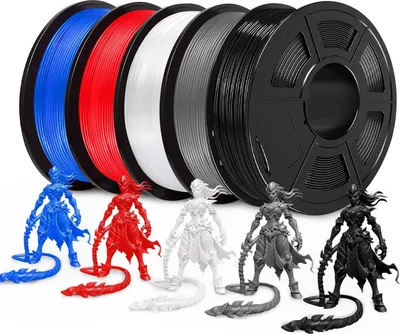 Image de filament pour imprimante 3D, haute résistance, résistant aux intempéries, PETG MIX1-5Roll