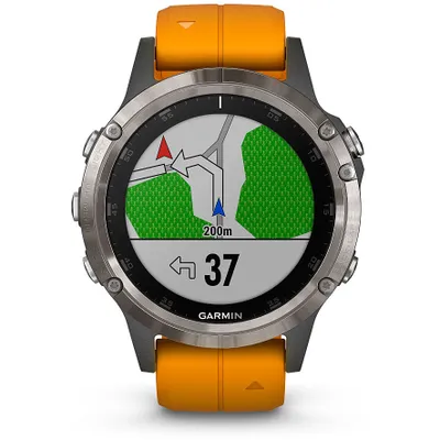 Produktbild von Garmin fēnix 5 Plus, 3,05 cm (1.2"), WLAN, GPS, 86 g