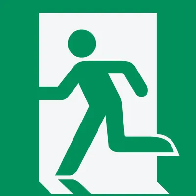 Immagine prodotto di keine Marke 090-2345-079 Schild "Notausgang links"