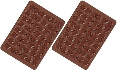 Produktbild von Silikon-Macarons-Backmatte, 48 Vertiefungen, 39x29cm, Antihaft