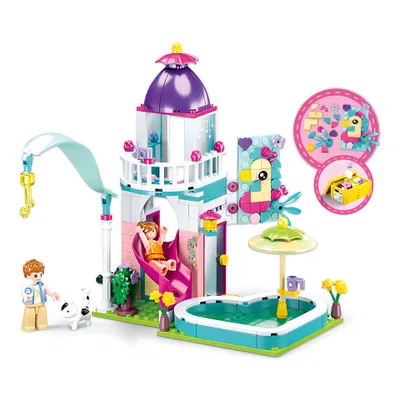 Image de Sluban Girls Dream M38-B0971 Pool house avec toboggan