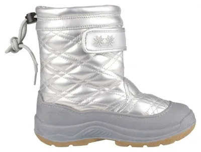 Produktbild von Wintergrip Quilt - Schneestiefel - Mädchen - Größe 28 - Silber