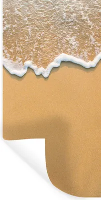 Produktbild von MuchoWow® Wandtattoo Wandsticker Wandaufkleber Strand - Sommer - Meer 80x160 cm Selbstklebend und Repositionierbar - Sticker - Dekorfolie