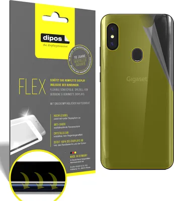 Obrázek produktu pro 3x ochranná fólie pro zadní kryt Gigaset GS290, 100% pokrytí displeje, dipos Flex