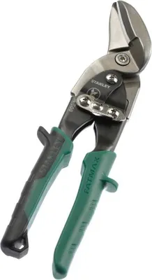 Produktbild von STANLEY FATMAX Blechschere 250 mm rechtsschneidend (grün), mit Durchlauf
