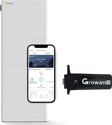Produktbild von Growatt ARK 20.4kWh 0% MwSt §12 III UstG Hochvolt-Solarspeicher-Set für Growatt SPH TL3-BH-UP Serie