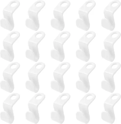 Produktbild von Pack von 20 Kleiderbügel, Platzsparend, Weiß, für Kleiderschränke