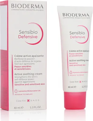 Produktbild von Bioderma Sensibio Defensive Gesichtscreme zur Beruhigung der Haut 40 ml