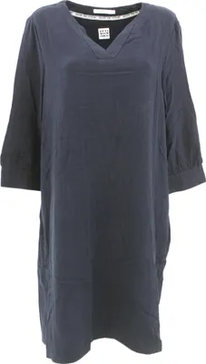 Produktbild von 31910 Cecil, , Damen Midikleid, Gabardine, marineblau, S