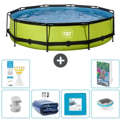 Imagen del producto de Conjunto de piscina inflable "Exit Pool Rund" - 360x76 cm - 5 piezas - Modelo S326