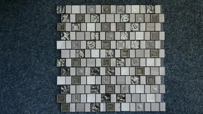 Produktbild von Mosaikfliese Vesta 30 x 30 cm weiß
