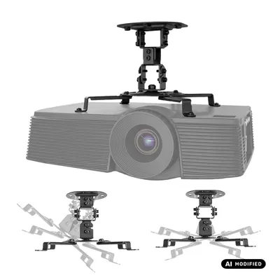 Produktbild von Deckenhalterung für Maclean-Projektoren 54–320 mm bis zu 13,5 kg 360-Grad-Drehung MC-200 B