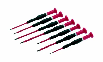 Produktbild von Cimco Cimco Werkzeuge Electrical &amp; precision engineering Screwdriver set 7-piece Slot, Phillips