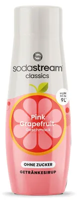 Zdjęcie produktu dla SodaStream syrop do napojów o smaku różowego grejpfruta bez cukru 440ml