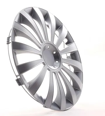 Zdjęcie produktu dla 4 sztuki kołpaków 14 cali, ozdobne nakładki na felgi w kolorze srebrnym Meridian do samochodów Chrysler, Fiat, Lada, Mercedes, Peugeot, Smart, VW 4-2431817