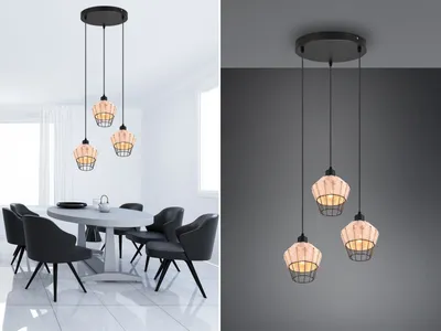 Obrázek produktu pro Závěsné svítidlo BORKA, 3 světla