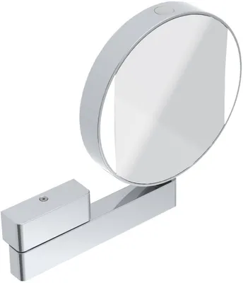 Immagine prodotto di emco LED rasage et Miroir de soins de beauté, miroir miroir des deux côtés, grossissement 3x et 7x, rond, éclairage LED, bras articulé, 109506017, 109506017