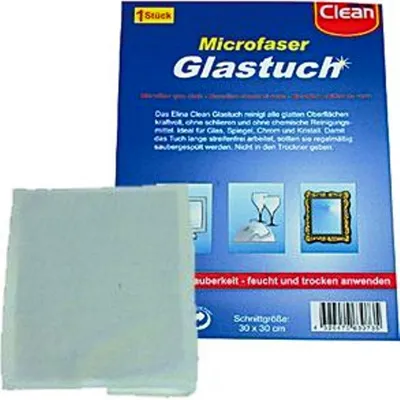 Produktbild von Clean und Clever Haushaltshelfer Microfasertuch Glas