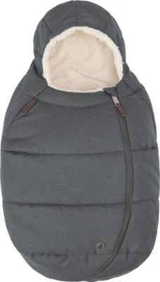 Produktbild von Maxi-Cosi Fußsack für Babyschalen, weiche robuste Stoffe, waschmaschinenfest, für alle Maxi-Cosi Babyschalen geeignet, Twillic Graphite