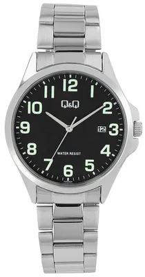 Produktbild von Herrenuhr Edelstahl silberfarbig, Datumsanzeige