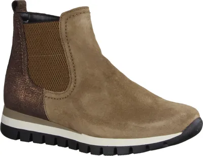 Produktbild von Gabor Comfort 56451-34 Stiefelette, Damen, Leder, Braun, Wechselfußbett - Damenschuhe Modische Stiefelette / Boots, Braun, leder (dreamvelour/lizard)
