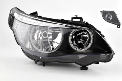 Zdjęcie produktu dla Johns, Reflektory halogenowe pasujące do BMW serii 5 E60 E61 07/03- 03/07 H7 H7 Re. + przeciwmgielne. 63127165562 63126910778 6910778 7165562 63177177712 7177712