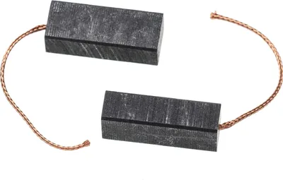 Produktbild von vhbw 2x Kohlebürste 27 x 11 x 8 mm Ersatz für Flymo GLE-02 für Rasenmäher