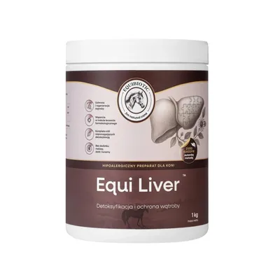 Immagine prodotto di Equibiotic Equi Liver – mangime complementare per cavalli, 1 kg