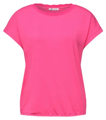 Produktbild von Street One shirt w.deco neckline tape magenta dream 46