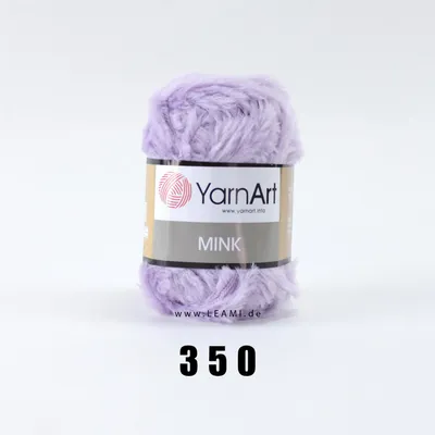 Produktbild von YarnArt Mink, Effektgarn, Flauschgarn, leami, leamigurumi 350 flieder