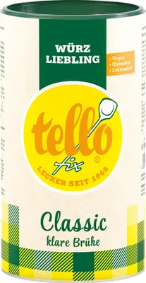 Produktbild von tellofix Classic Klare Brühe 540 g