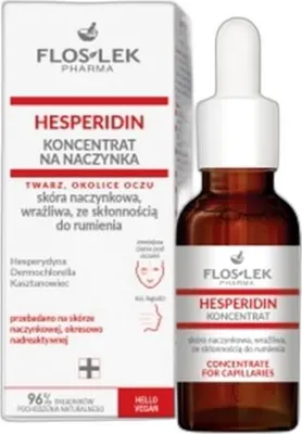 Produktbild von FLOSLEK Pharma Hesperidin-Konzentrat für Kapillaren - empfindliche, zu Rötungen neigende Haut 30 ml