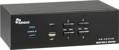 Image de INTERTECH Commutateur KVM Inter-Tech IPC AC-42HUS HDMI, 4K@60Hz