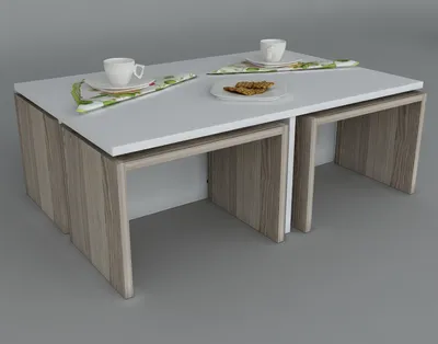 Produktbild von Couchtisch Weiß - Cordoba Chest ""