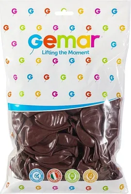 Image de Gemar ballons en latex - bordeaux - rouge - 100 pcs - 26 cm