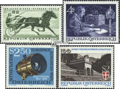 Produktbild von Briefmarken Österreich 1973 Mi 1426,1427,1428,1429 (kompl.Ausg.) gestempelt Sondermarken