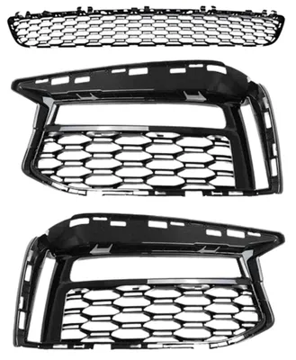 Produktbild von SET Lüftungsgitter GITTER Stoßstange vorne Für  BMW 5 G30 G31 M-Paket