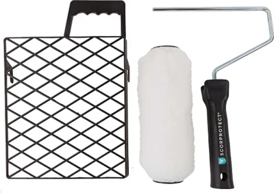 Produktbild von Scorprotect® Farbroller-Set 3-teilig Vestan Walze 18 cm, Bügel und Gitter