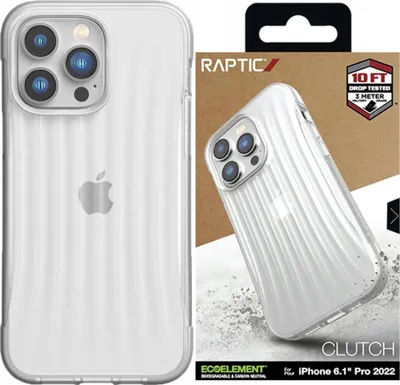 Zdjęcie produktu dla Raptic X-Doria Clutch Case Etui Iphone 14 Pro Pokrowiec Plecki Przezroczysty