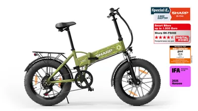 Immagine prodotto di Sharp BK-FS08E-GY Oliva Alluminio 50,8 cm (20") 28 kg