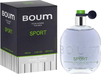 Image de Jeanne Arthes Boum Pour Homme Sport, Eau de Toilette, 100 ml