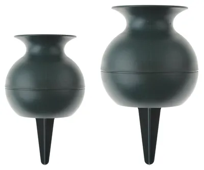 Immagine prodotto di Vasi a innesto Decorazione cimiteriale verde22 e 27 cm