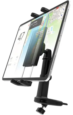 Produktbild von Tablethalterung Auto CD Schlitz 4-12,9" Handy Tablet KFZ Halterung einziehbar 360° drehbar
