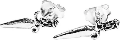 Produktbild von Paar 925 Sterling Silber Keltische Gothic Ohrstecker Dolche 7164