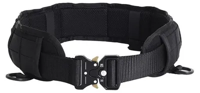 Immagine prodotto di Cintura tattica con fibbia metallica a sgancio rapido di alta qualità e sistema di aggancio rapido Molle Belt2 Black